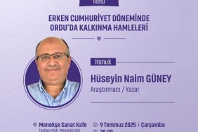 TAŞBAŞI SOHBETLERİ’NİN KONUĞU NAİM GÜNEYAltınordu Belediyesi, her hafta farklı bir konunun masa